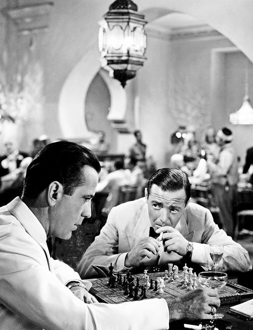 Casablanca - Bogart, Lorre